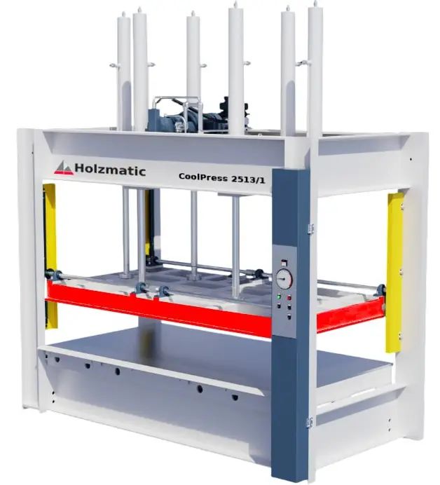 Холодный плоский пресс HOLZMATIC CoolPress 2513/1