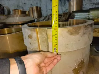 Втулка цилиндрическая верхняя, ч.3-212493 КСД-1200