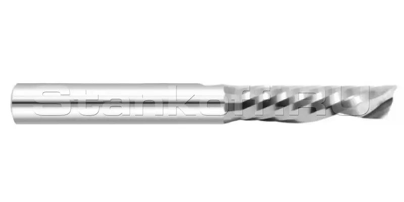Фреза спиральная Z1 (нижний рез) D=3x15x38 Z=1 S=3 Tideway LC20203155
