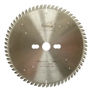 Пила дисковая TCT Pilana 200x2.5/1.6x20 z64  81-11 WZ, Ø200x2.5/1.6x30 z64  81-11 WZ Pilana
