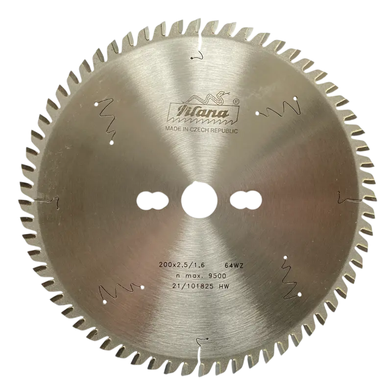 Пила дисковая TCT Pilana 200x2.5/1.6x20 z64  81-11 WZ, Ø200x2.5/1.6x30 z64  81-11 WZ Pilana