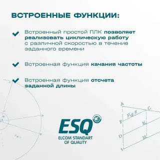 Частотный преобразователь ESQ-230-4T-11K 11кВт, 380В