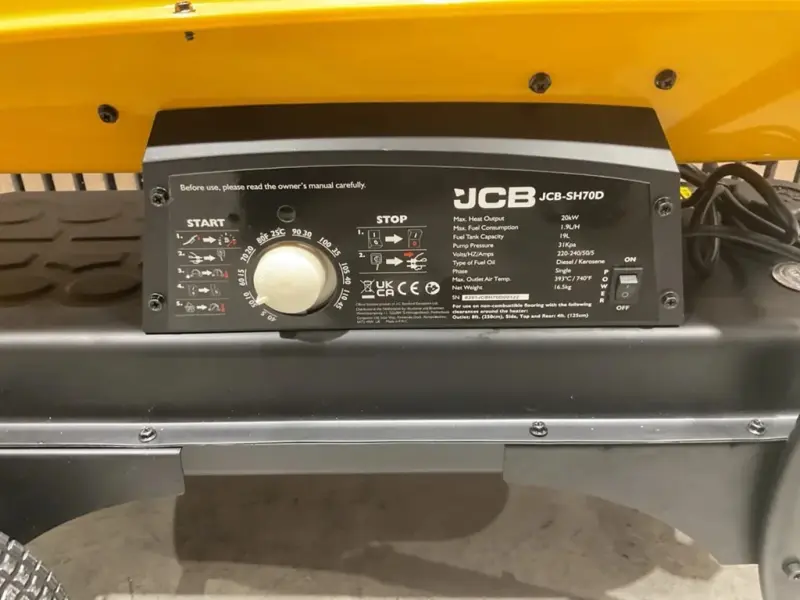 JCB SH70D (20 кВт) Дизельный обогреватель / Тепловая пушка