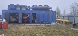 Газопоршневая электростанция Perkins 1 мВт