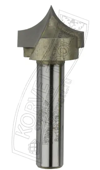 0405-952. Фреза пазовая фасонная R9.52 D19 Н13 TL60 Х8