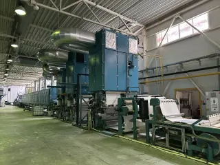 Высокоскоростная линия для производства обоев Emerson &amp; Renwick