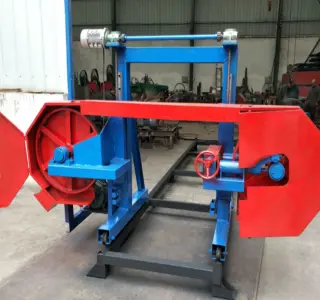 Ленточная пилорама с ЧПУ для раскроя круглого леса CVFGT-55