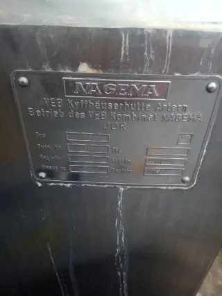 сепаратор сливкоотделитель NAGEMA TYPE SMZC 1.13