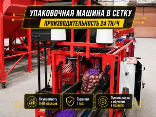 УМС-25: Упаковка овощей до 24 т/час