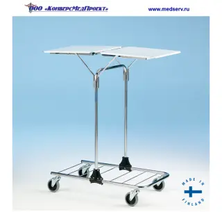 Тележка медицинская 290 для грязного белья Lojer (Merivaara), Финляндия