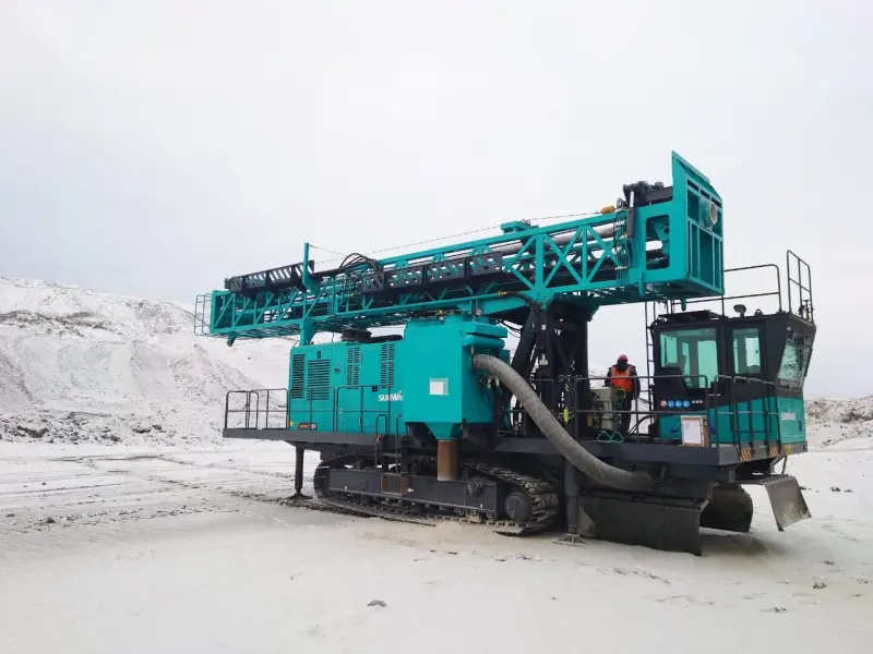 Запасные части гусеничного хода буровых установок Sunward SWDRT250