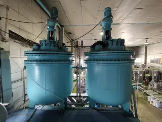Линия розлива сгущёнки в жестебанку Ferrum (Швейцария)