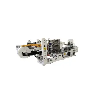 Линию для изготовления и упаковки сухих салфеток HX-230-115