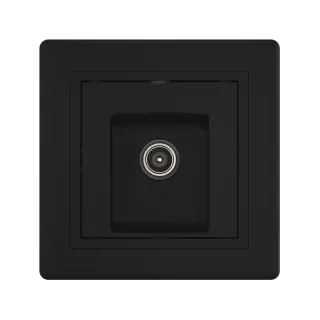 Розетка скрытой установки CADUCEUS ALING PRESTIGE антенная TV, одиночная