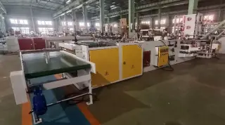 Автоматический станок для производства пакетов с усиленной пробной ручкой CW-1400SP