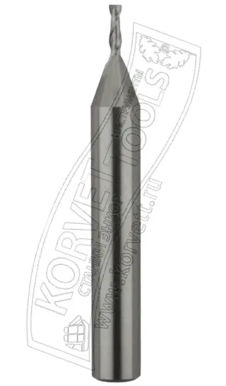 v268z2. Фреза спиральная D2 H6 TL60 Х8 Z2 HSS Co8
