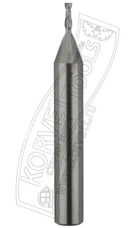 v268z2. Фреза спиральная D2 H6 TL60 Х8 Z2 HSS Co8