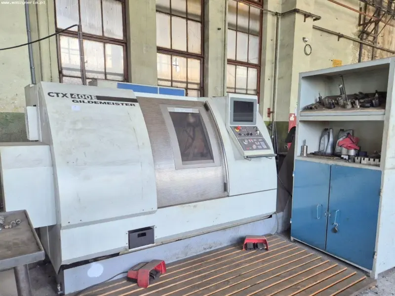 Токарный центр с ЧПУ GILDEMEISTER CTX 400E