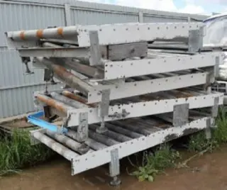 Рольганг с приводом ширина 1,2 м