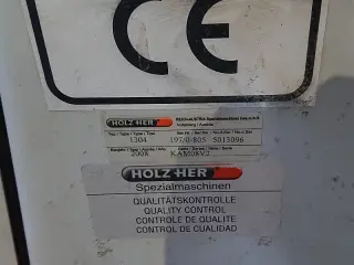 Кромкооблицовочный станок HOLZ-HER UNO 1304 с прифуговкой