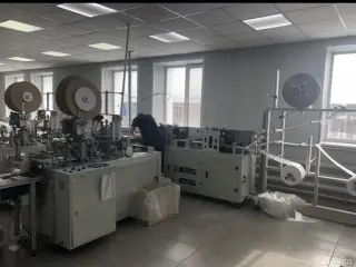 Автоматическую линию производства медицинских масок