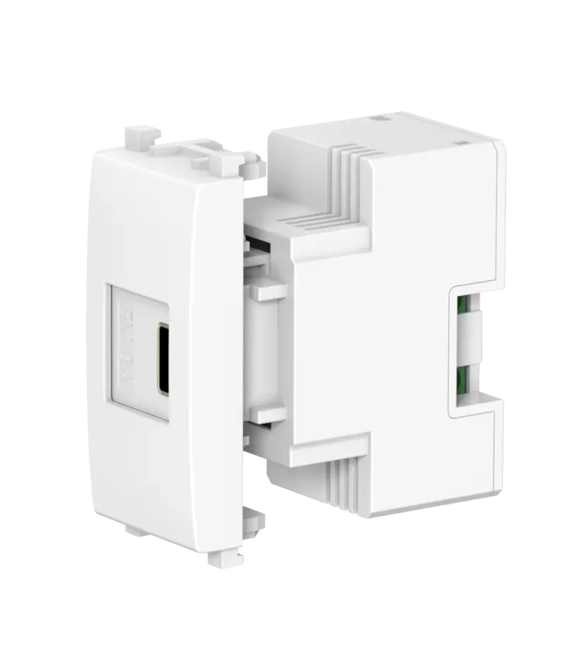 Розетка USB тип C CADUCEUS ALING EXPERIENCE для скрытой проводки, для зарядки 1-го устройства