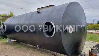 Металлическая емкость 20м3. Производство емкостей