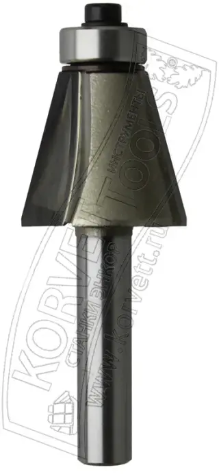 0206-38. Фреза кромочная конусная н/п A30° D38 H22.2 TL71 Х12 #16410