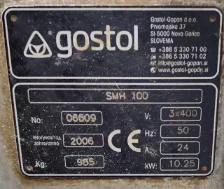 Тестомес GOSTOL SMH 100