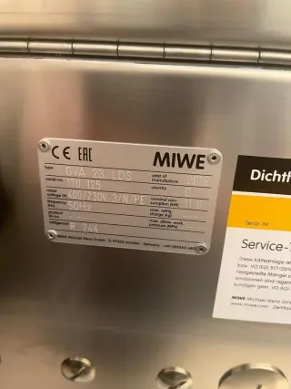 Автоматический расстойный шкаф MIWE GVA e+