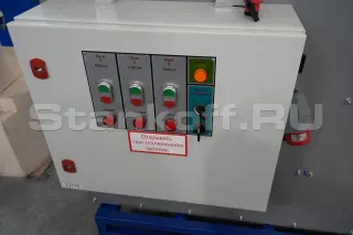 Станок PS-100 для очистки от ржавчины и шлифовки профильных труб