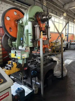 Эксцентриковый пресс RIJVA EP 180 TYPE 511F, линия холодной штамповки