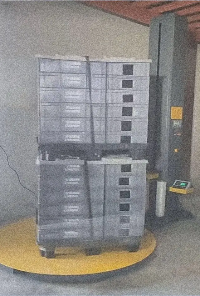 Паллетообмотчик (упаковщик) с функцией взвешивания InterPlus, WJ-1650