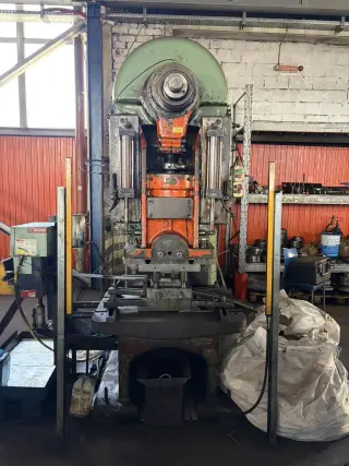 Эксцентриковый пресс RIJVA EP 180 TYPE 511F, линия холодной штамповки