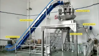 Автоматическая линия фасовки