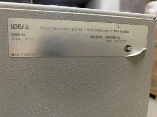 Резак для бумаги гильотинный IDEAL 4705
