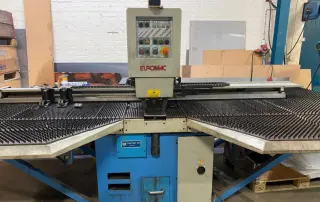 Координатно-пробивной станок EUROMAC - CX 1000/30 X-Y 2000 x 1000 mm 6871 = Mach4metal