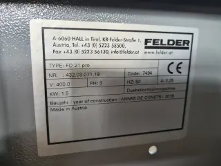 Сверлильно присадочный станок Felder FD 21