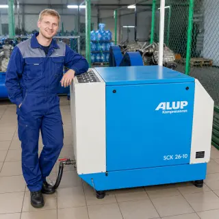 Винтовой компрессор ALUP SCK 26-10