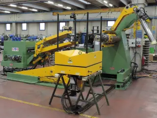 Разматыватель листового металла IRON SA 25000 EN
