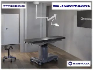 Светильники медицинские для процедур и малых операций Q-Flow 2, Merivaara, Финляндия – награда за дизайн