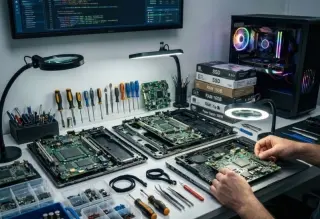 Ремонт ноутбуков, ПК, принтеров - установка Windows, удаление вирусов | Fix-Line