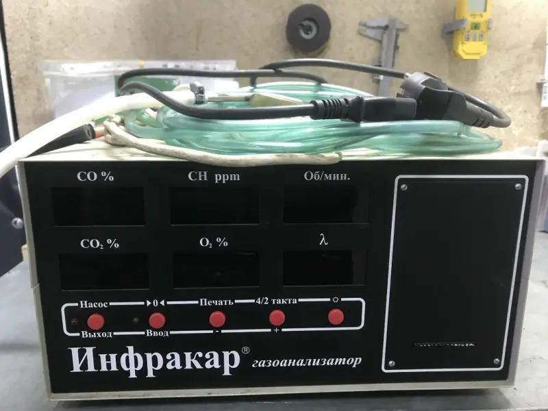 Автомобильный 4-х компонентный газоанализатор Инфракар М-1.02 — измерение объемной доли оксида