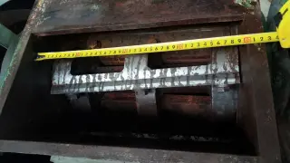 Дробилка для полимеров пластика пластмассы резины
