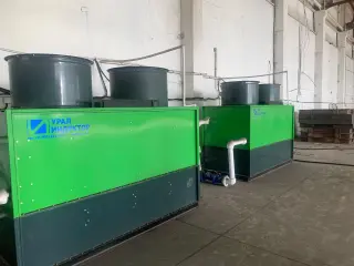 Индукционная плавильная печь UI-0,35Т- 300KW/1S