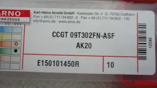 пластины твердосплавные сменные CCGT 09T302FN-ASF