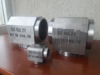 Тройник стальной для трубопровода ОСТ 95.53-98