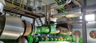 ГПД  Jenbacher, JGS 620/612, 4 Мвт., 2014 г. пиролизный газ