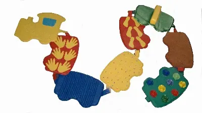 Коврик массажный "Паровозик"