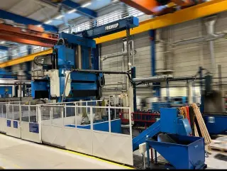 Токарно-карусельный фрезерный 5-ти осевой диам. до 17000 мм VTL FRORIEP 40KE 500